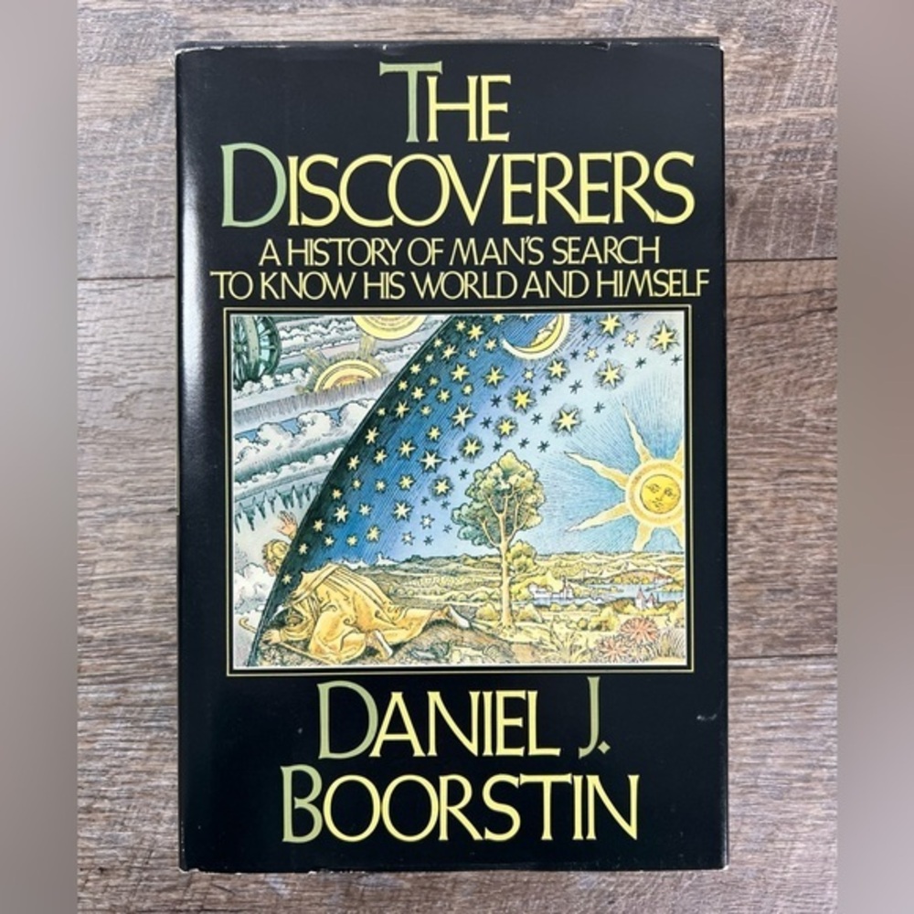The Discoverers by Daniel J. Boorstin‎ hardcover book Vintage 1983